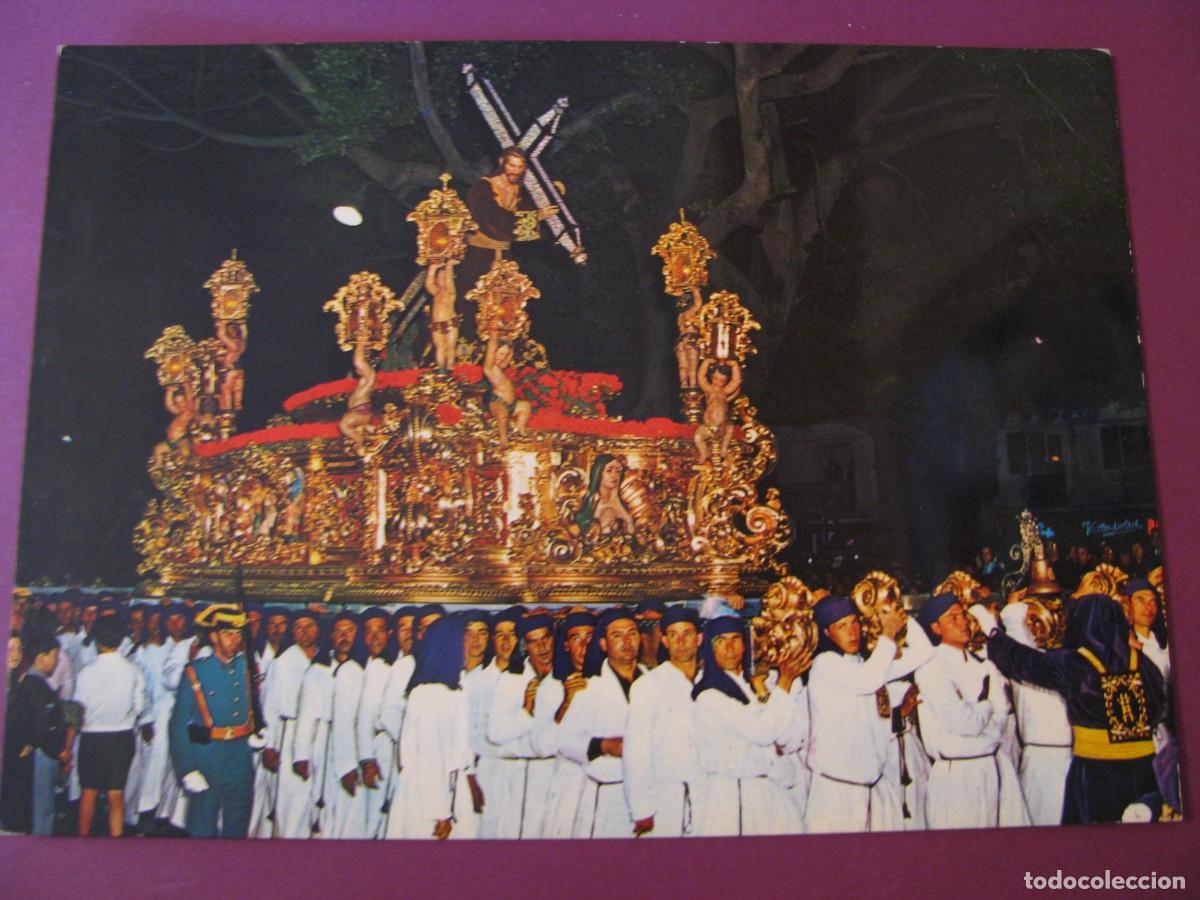 Postales: POSTAL GRANDE DE MALAGA. SEMANA SANTA. NUESTRO PADRE JESUS NAZARENO DEL PASO. BEASCOA. 21,5X15 CM