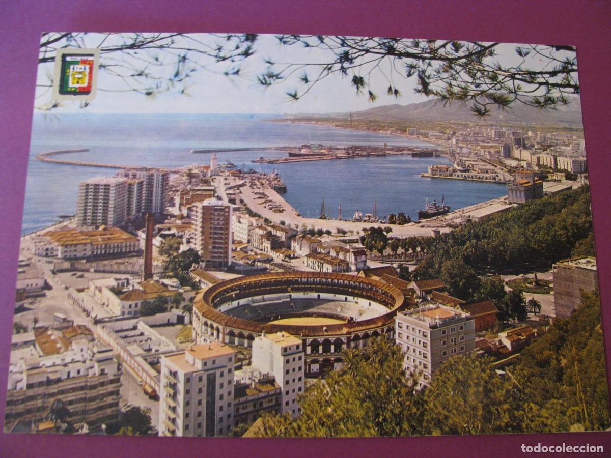 Postcards: POSTAL GRANDE DE MALAGA. VISTA DESDE GIBRALFARO. DOMINGUEZ G-1. 21,5X15 CM
