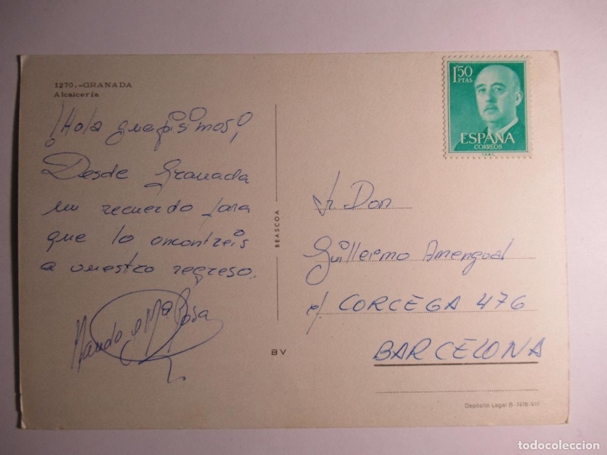 Postales: Granada - Alcacer&iacute;a. - Foto 2