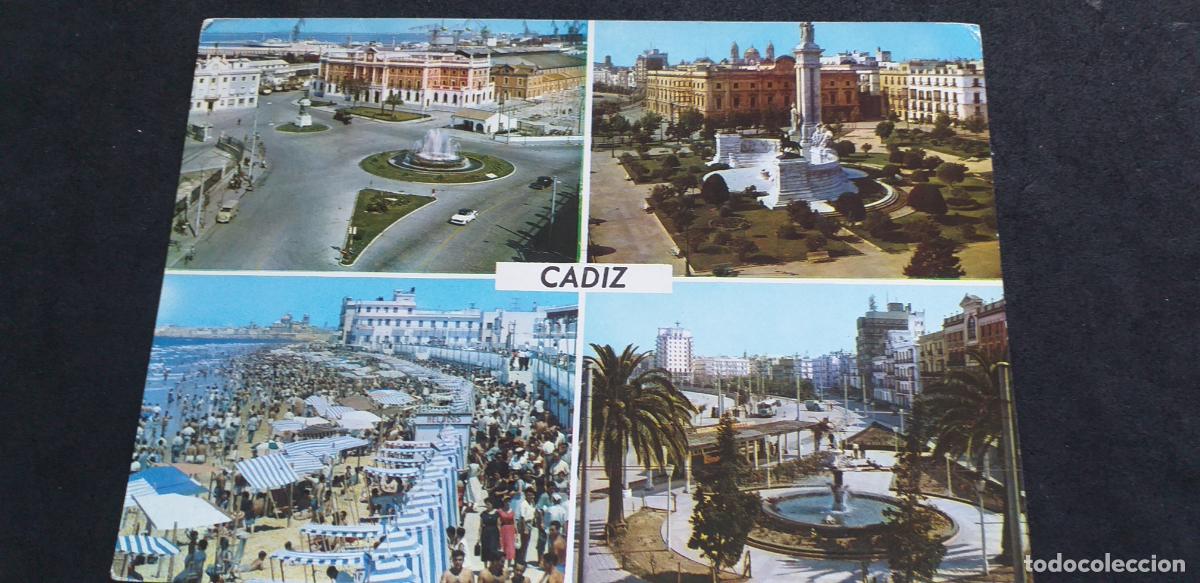 Postkarten: CADIZ-V54B-150X105mm.-ESCRITA-CADIZ.