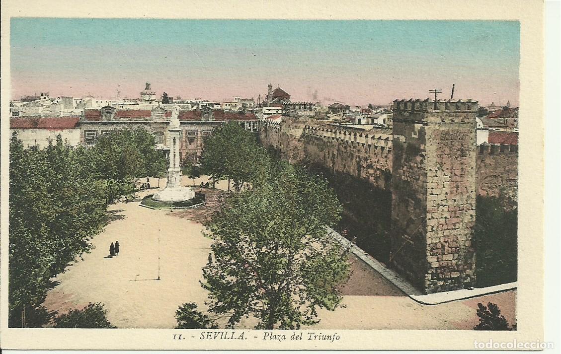 Postales: Sevilla - Plaza del Triunfo - Foto 1