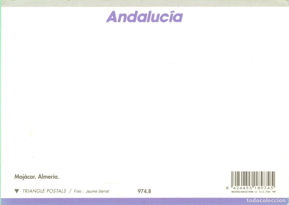 Postales: N&ordm; 974.8-MOJ&Aacute;CAR. Almer&iacute;a. ED. TRIANGLE POSTALS - Foto 2