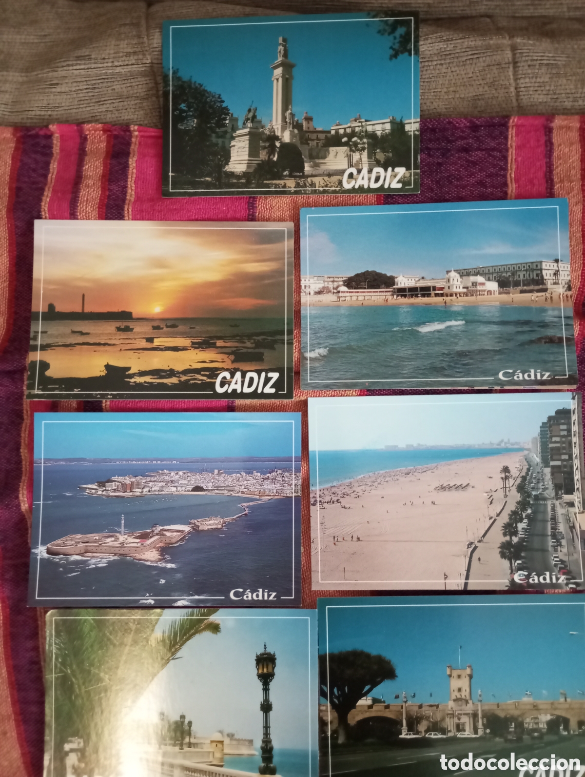 Postales: 10 postales de C&aacute;diz sin circular - Foto 2