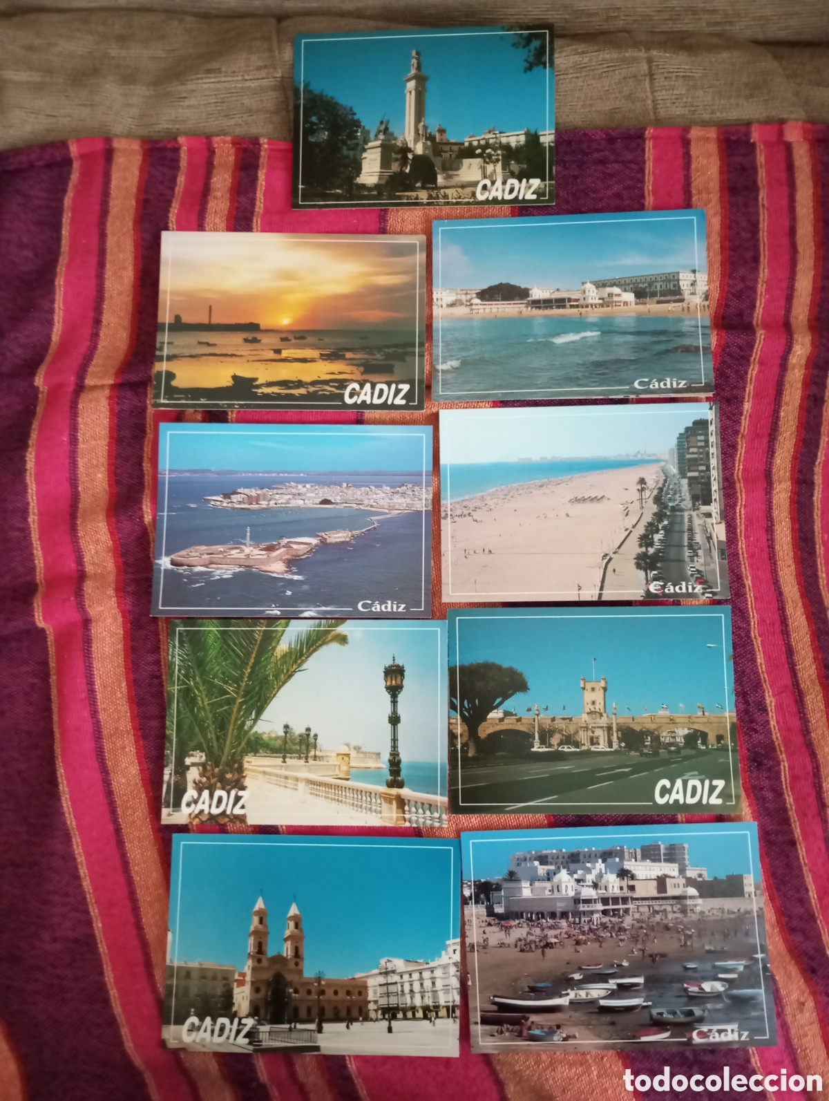 Postales: 10 postales de C&aacute;diz sin circular - Foto 1