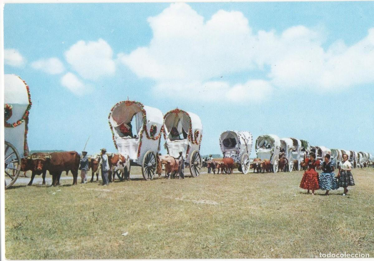 Postales: Romer&iacute;a del Roc&iacute;o-sin circular- - Foto 1