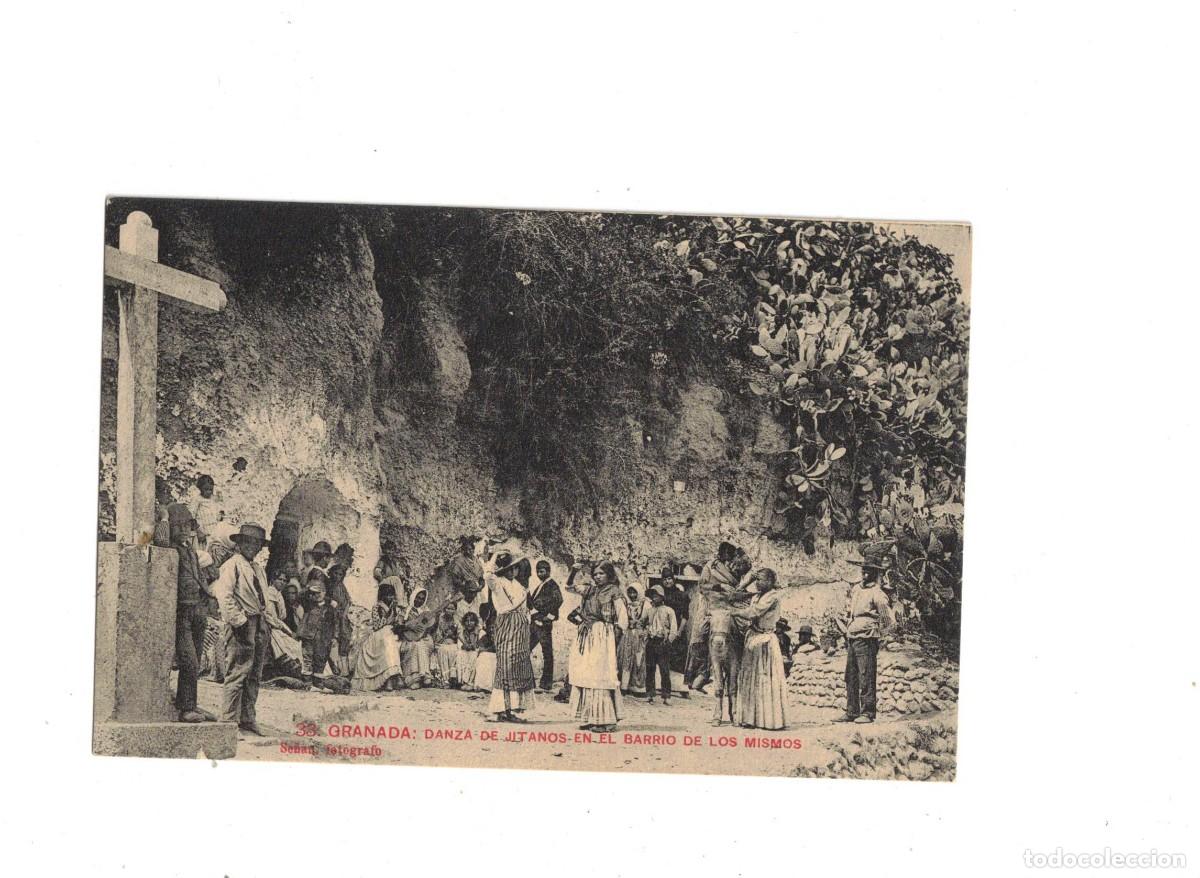 Postales: GRANADA. DANZA DE GITANOS - Foto 1