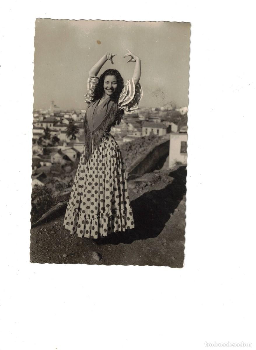 Postales: GRANADA. GITANA EN ZAMBRA - Foto 1