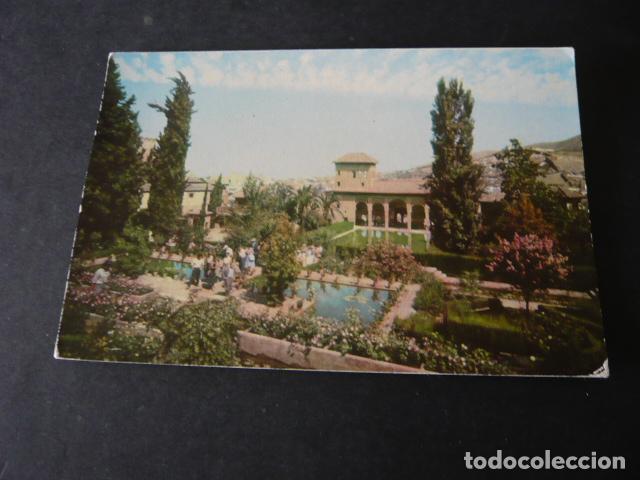 Postales: GRANADA ALHAMBRA JARDINES - Foto 1