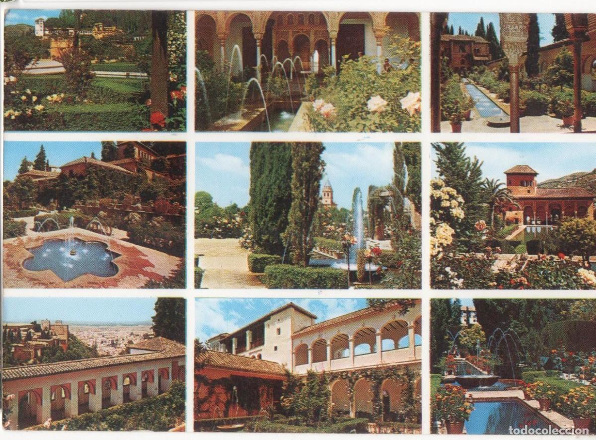 Postales: Granada-Alhambra-sin circular- - Foto 1