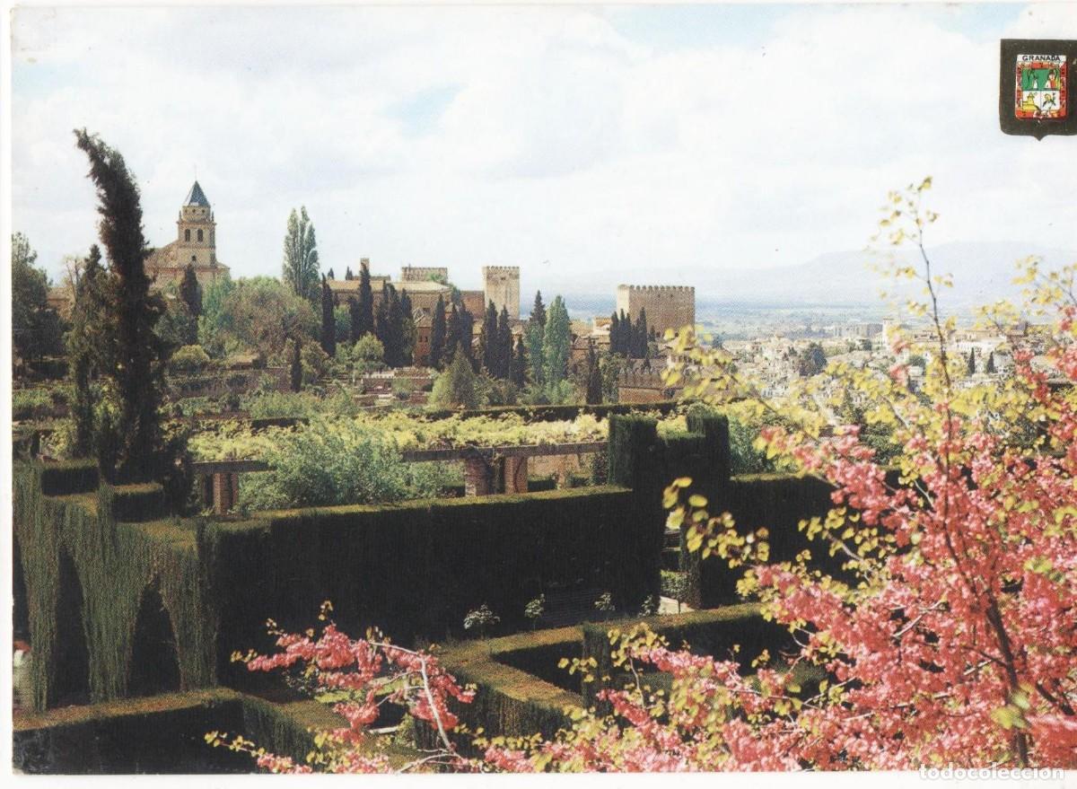 Postales: Granada-Alhambra-sin circular- - Foto 1