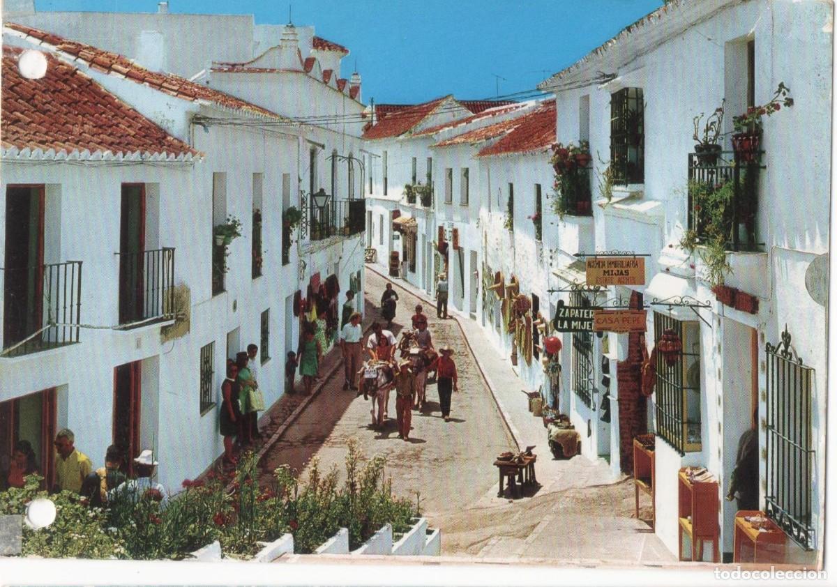 Postales: M&aacute;laga-Mijas-escrita- - Foto 1