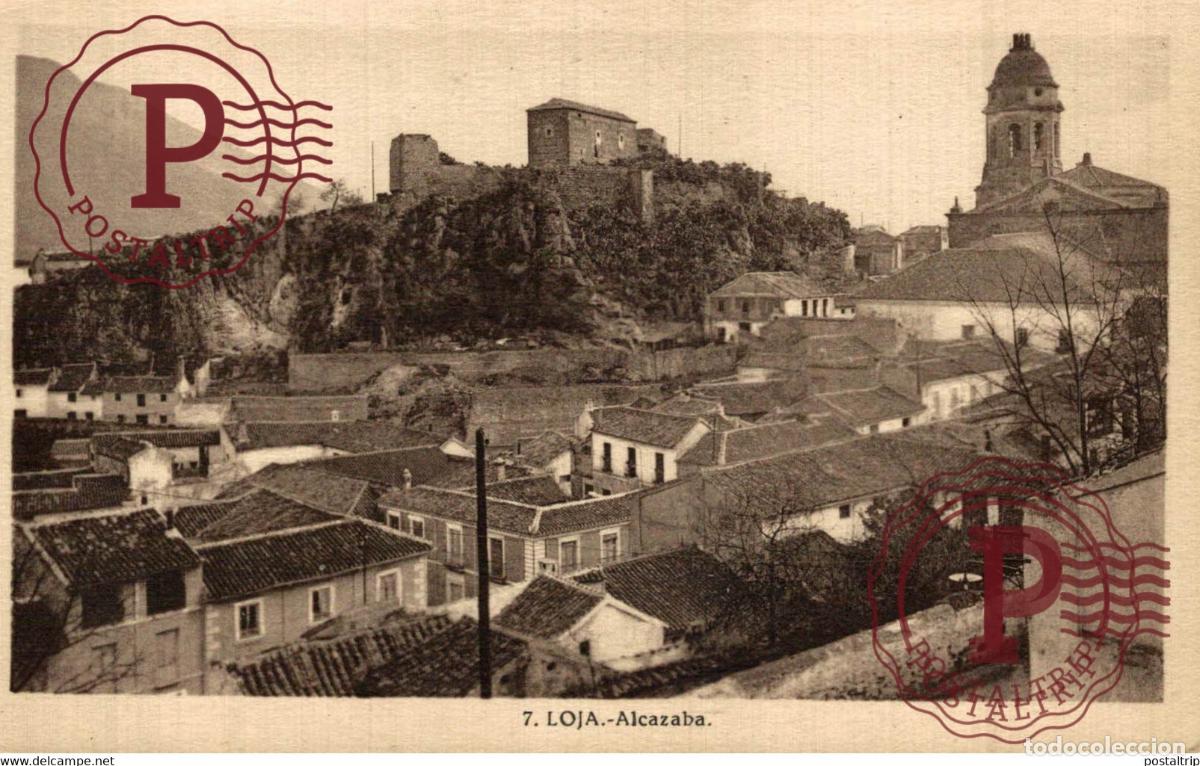 Postales: GRANADA. LOJA. ALCAZABA. - Foto 1