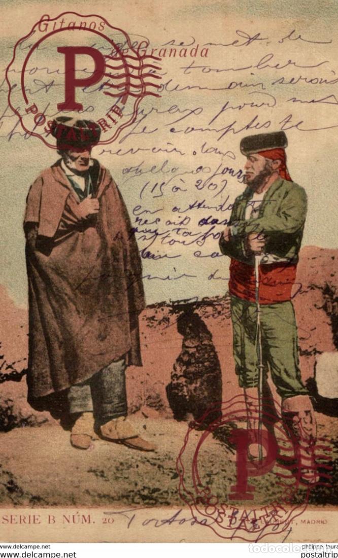 Postales: GRANADA. GITANOS DE GRANADA. SERIE B N&ordm; 20 - Foto 1