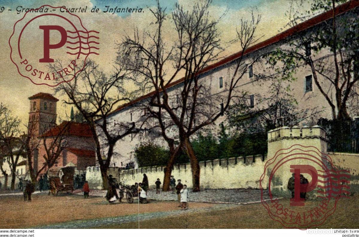 Postales: GRANADA CUARTEL DE INFANTERIA- CASA REYES - Foto 1