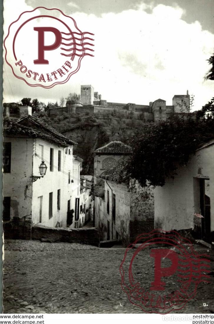 Postales: GRANADA. CALLE TIPICA - Foto 1