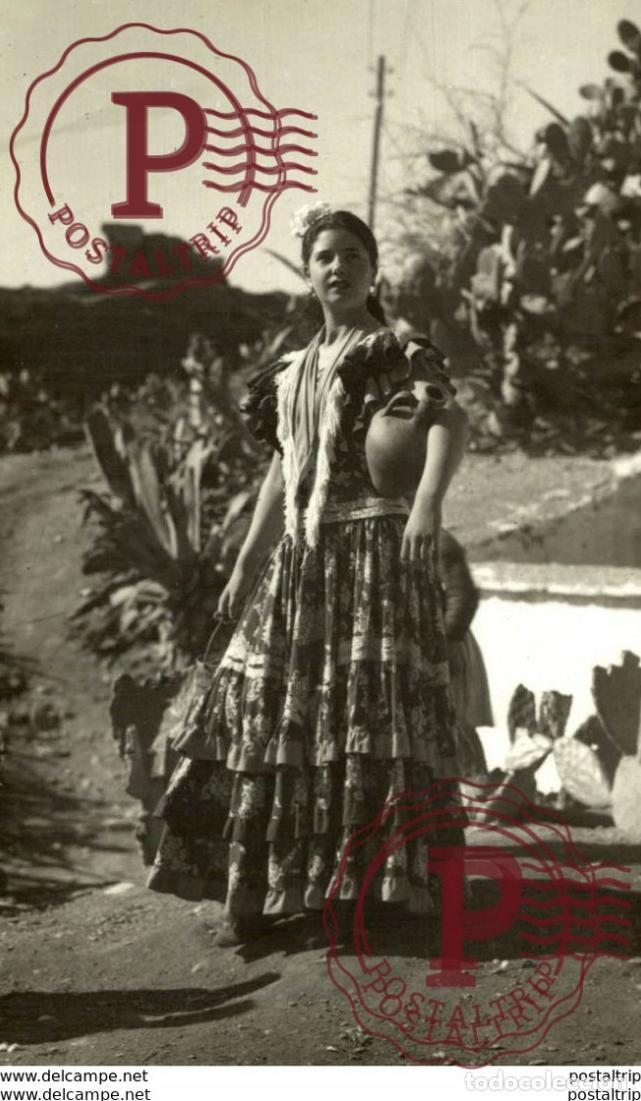 Postales: GRANADA - ALBAYZIN. TIPOS GITANOS - Foto 1