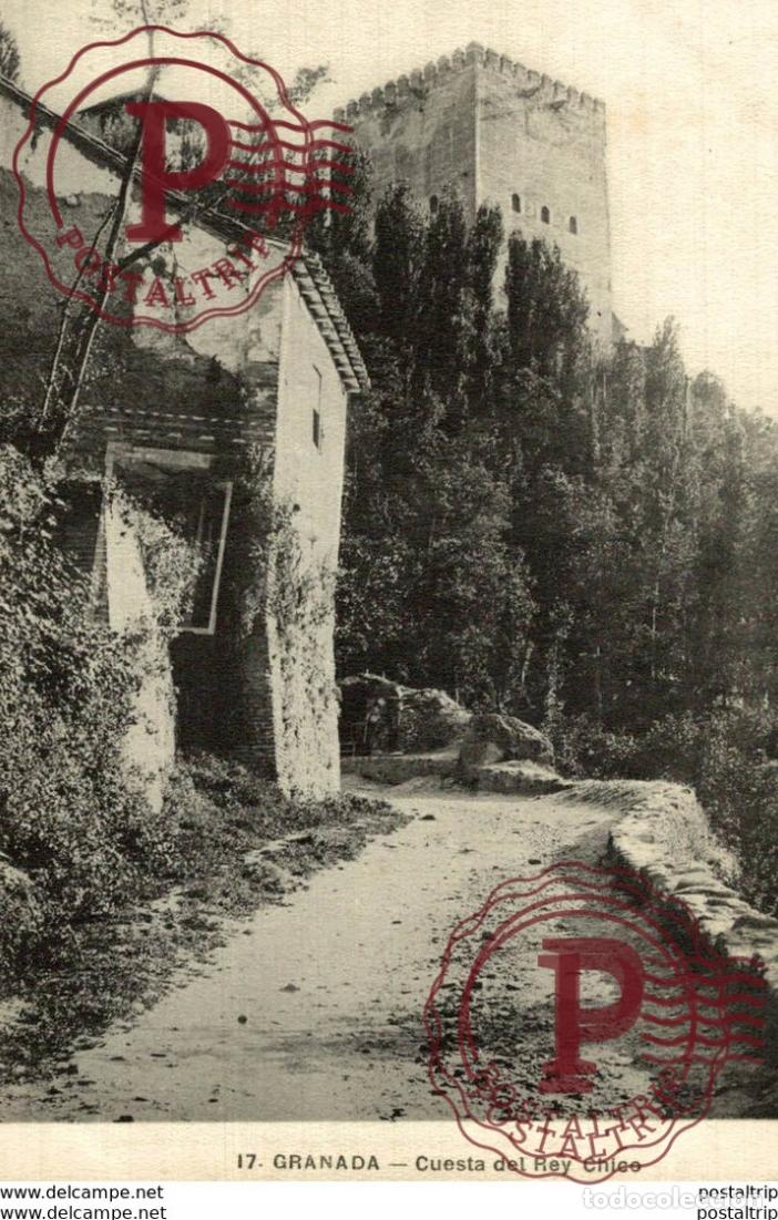 Postales: 17 GRANADA CUESTA DEL REY CHICO - Foto 1