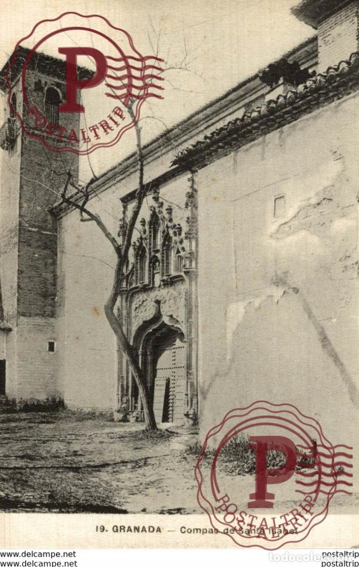 Postales: 19 GRANADA COMPAS DE SANTA ISABEL - Foto 1