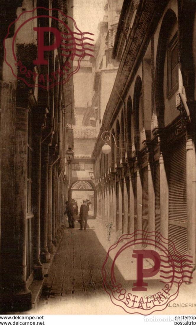 Postales: GRANADA ALCAICER&Iacute;A - HAUSER Y MENET - Foto 1