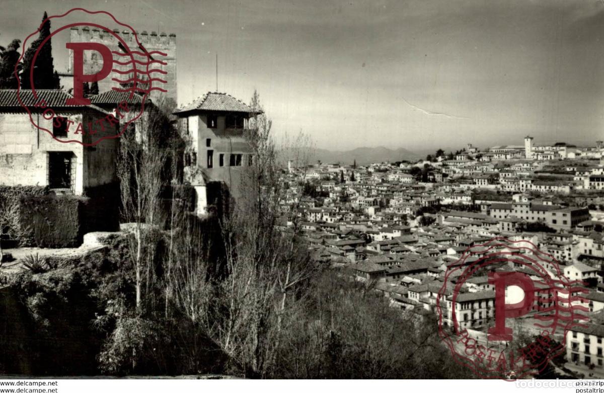 Postales: 34 GRANADA VISTA PARCIAL - Foto 1