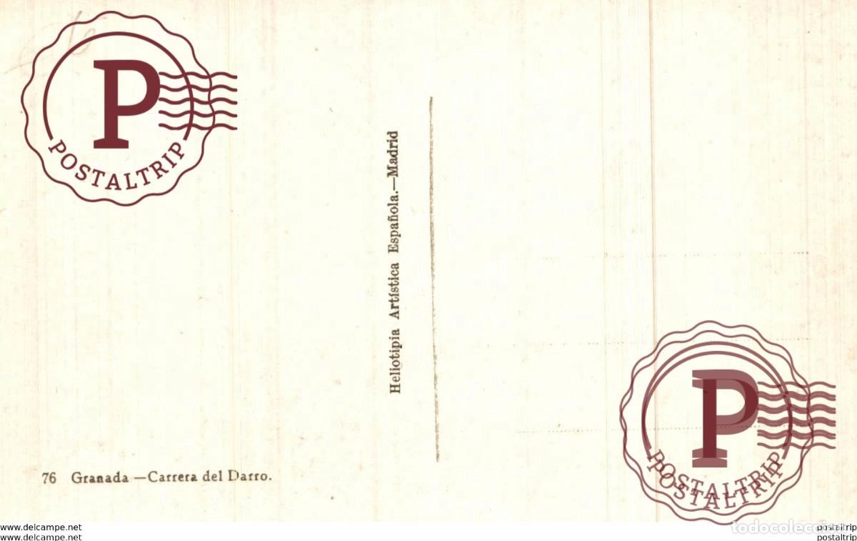 Postales: GRANADA CARRERA DEL DARRO - Foto 2