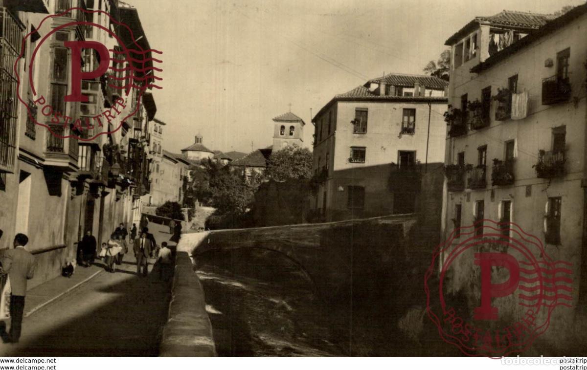 Postales: GRANADA CARRERA DEL DARRO - Foto 1