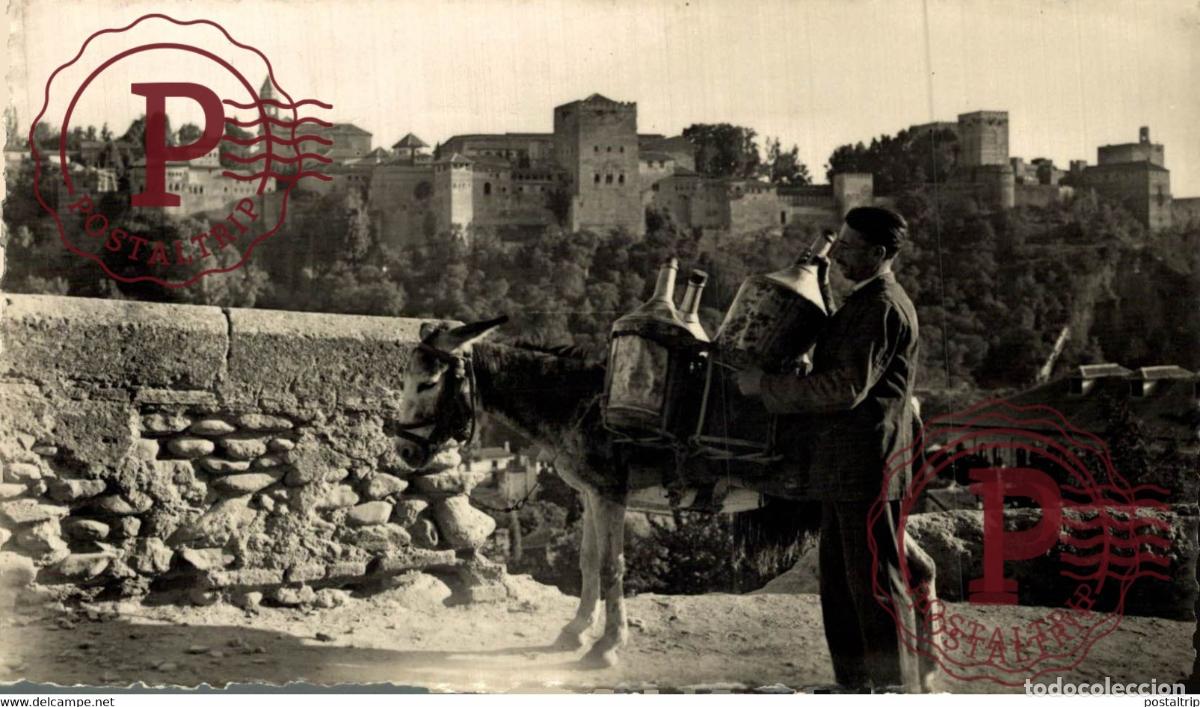 Postales: GRANADA. AGUADOR TIPICO. - Foto 1