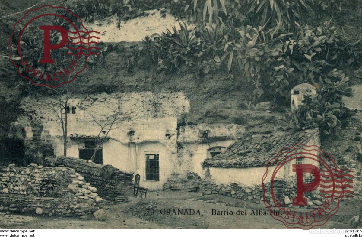 Postales: GRANADA. BARRIO DEL ALBAICIN - Foto 1