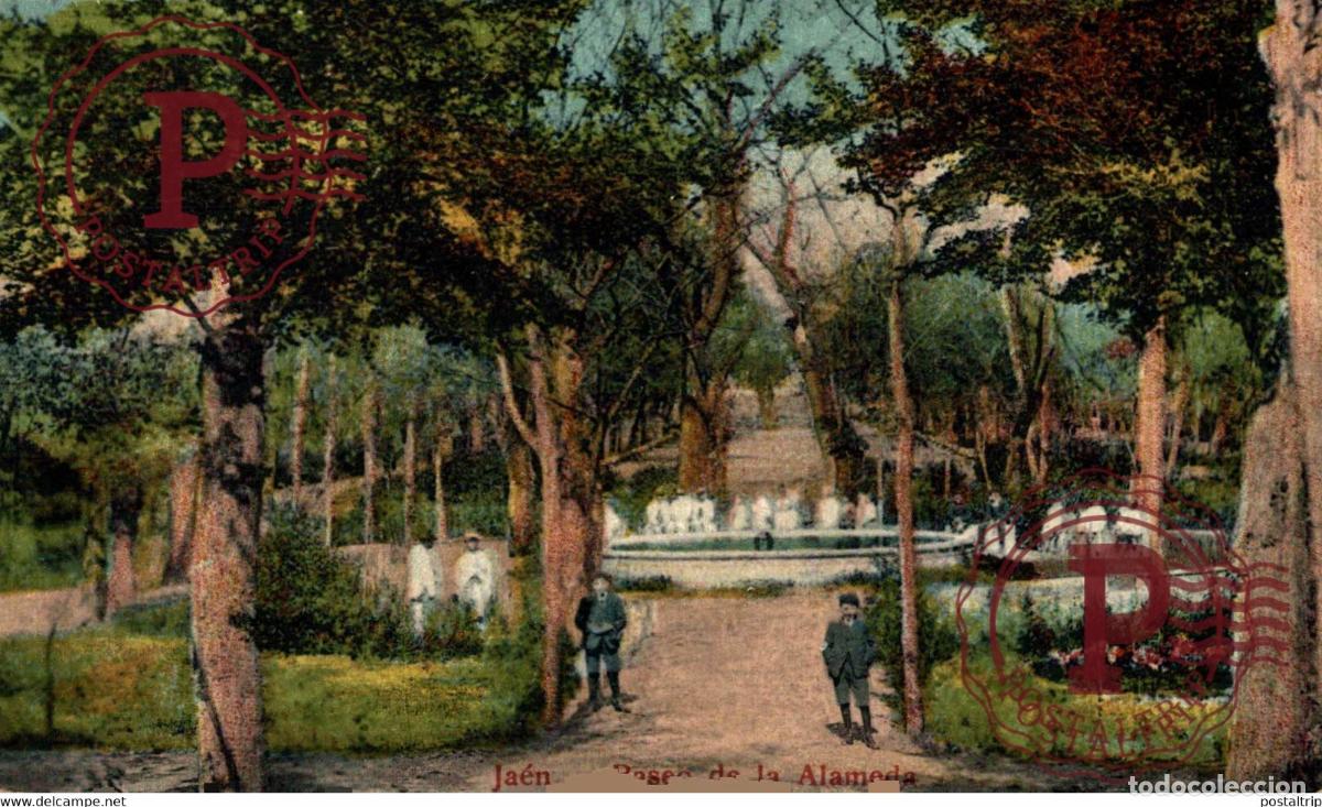 Postales: JAEN. PASEO DE LA ALAMEDA. - Foto 1
