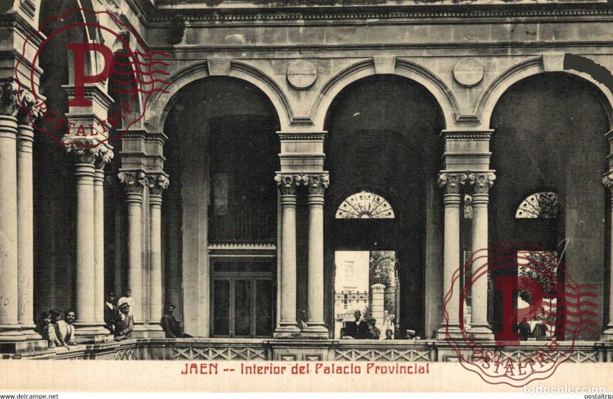 Postales: JAEN. INTERIOR DEL PALACIO PROVINCIAL. - Foto 1