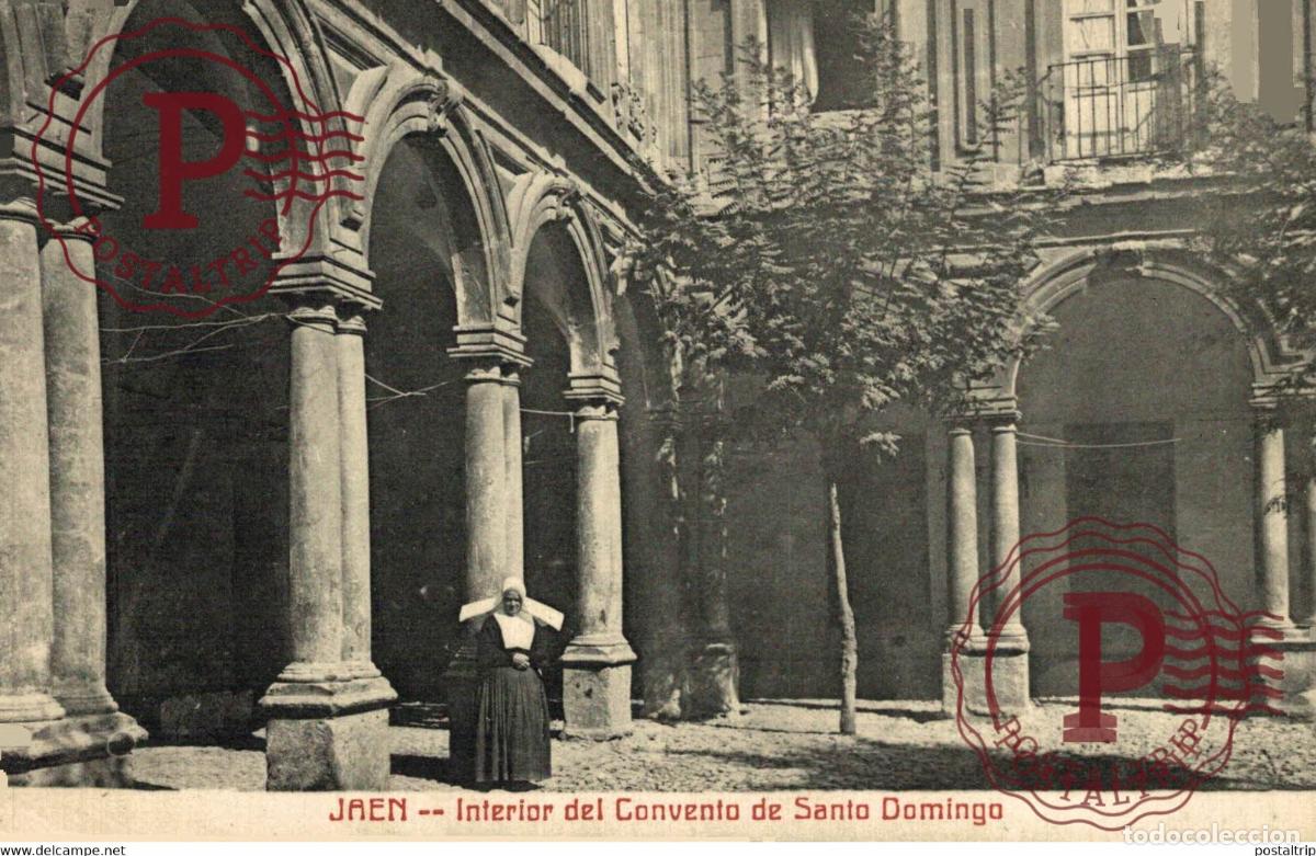 Postales: JAEN. INTERIOR DEL CONVENTO DE SANTO DOMINGO - Foto 1