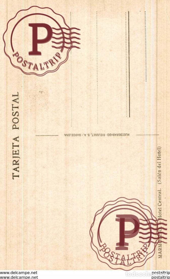 Postales: MARMOLEJO HOTEL CENTRAL - Foto 2