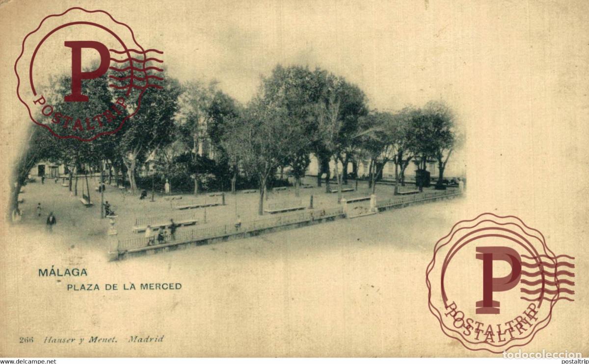 Postales: MALAGA. PLAZA DE LA MERCED. - Foto 1