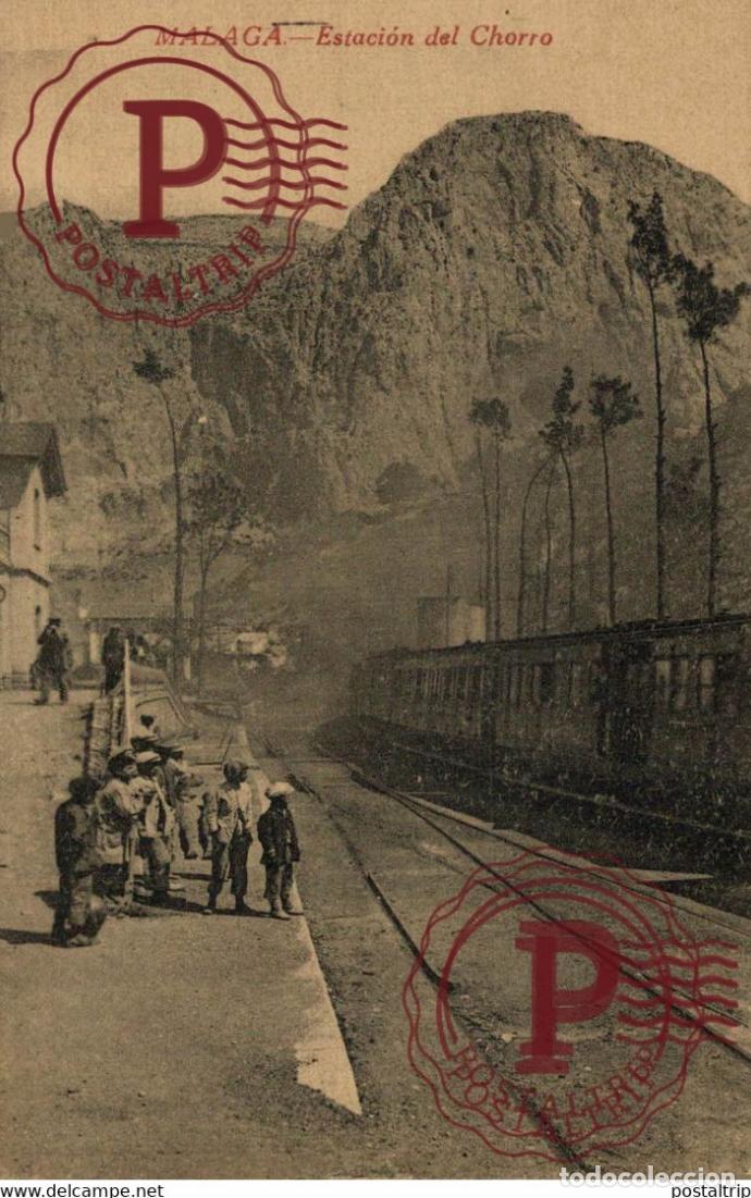 Postales: MALAGA. ESTACION DEL CHORRO. - Foto 1
