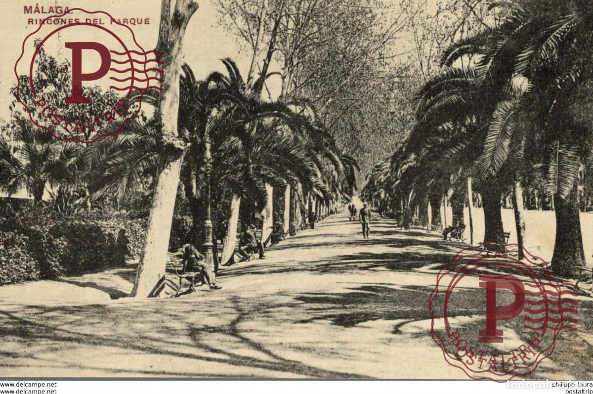 Postales: MALAGA. RINCONES DEL PARQUE - Foto 1