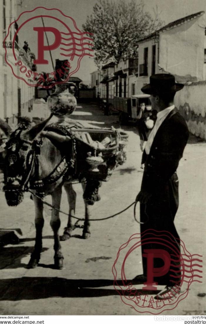Postales: MALAGA TIPICO VENDEDOR DE BOTIJOS - Foto 1