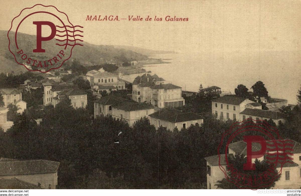Postales: MALAGA - VALLE DE LOS GALANES. - Foto 1
