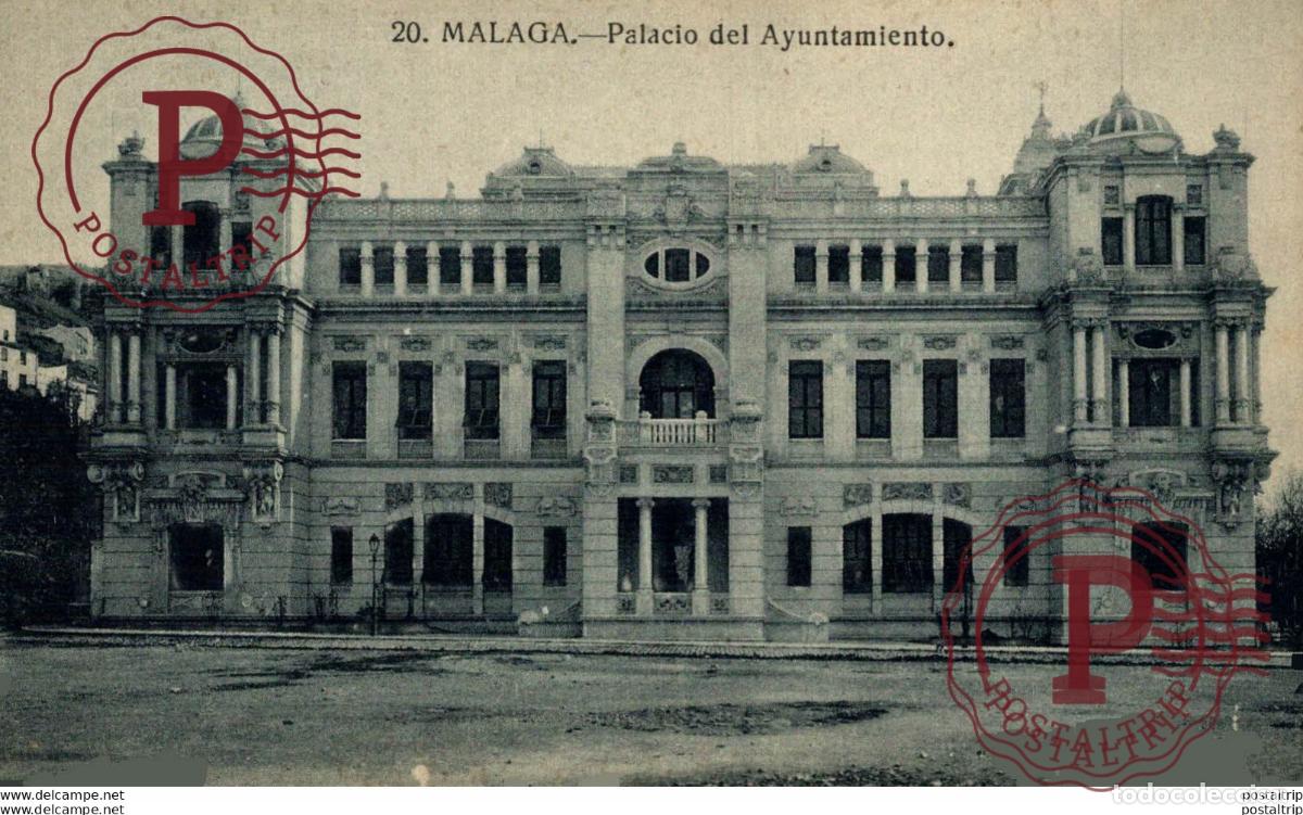 Postales: MALAGA. PALACIO DEL AYUNTAMIENTO. - Foto 1