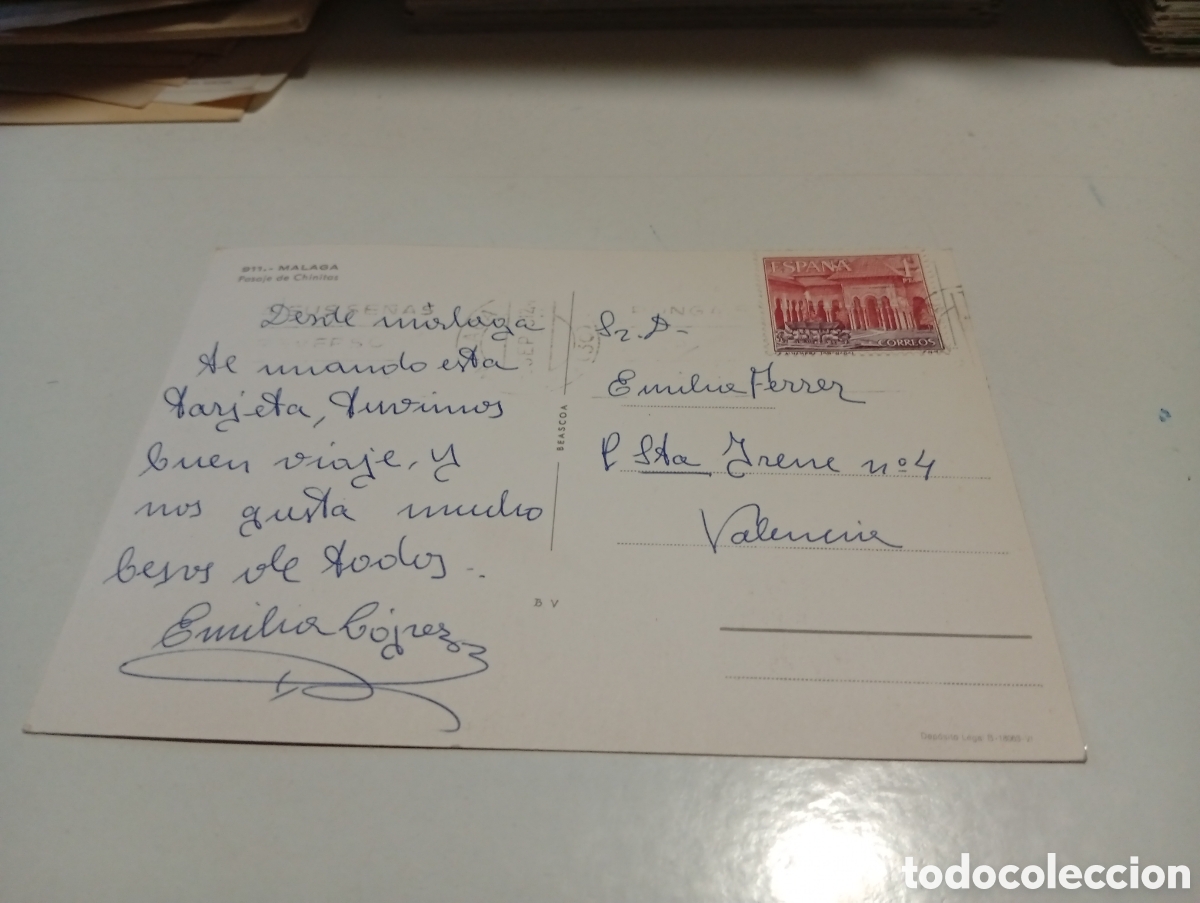 Postales: Postal M&aacute;laga pasaje de chinitas - Foto 2
