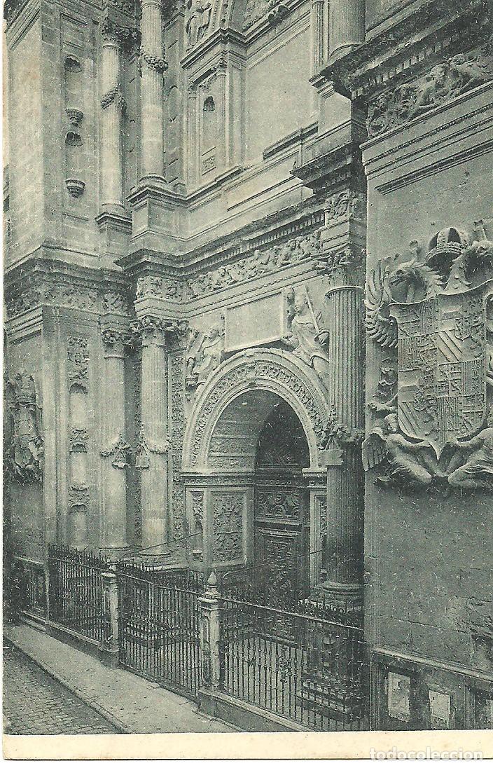 Postales: Granada - Catedral - Puerta del Perdon - Ed. Grafos - Foto 1