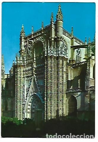 Postales: LA CATEDRAL: PUERTA DE LA CONCEPCION.- SEVILLA - Foto 1