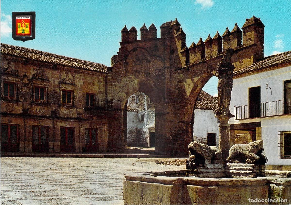 Postales: Postal de Baeza, Ja&eacute;n: Arco y Casa del P&oacute;pulo - Foto 1