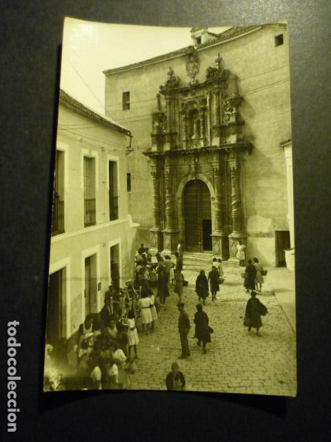 Postales: MORON SEVILLA IGLESIA DE LA COMPA&Ntilde;IA FOTOGRAFIA TAMA&Ntilde;O POSTAL