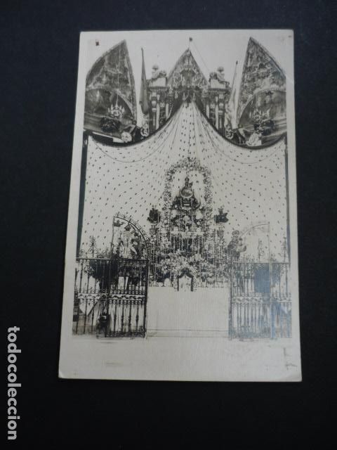 Postales: IGLESIA A IDENTIFICAR RETABLO CON VIRGEN POSTAL FOTOGRAFICA