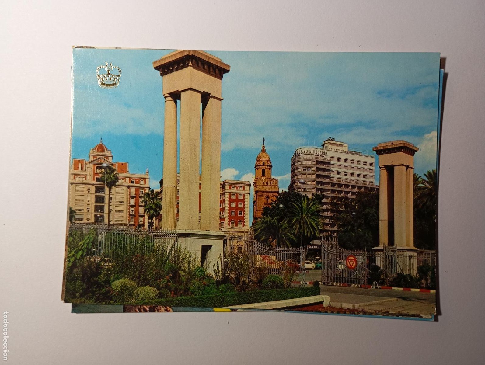 Postcards: POSTAL DE M&Aacute;LAGA. ENTRADA AL PUERTO. TDKP26C