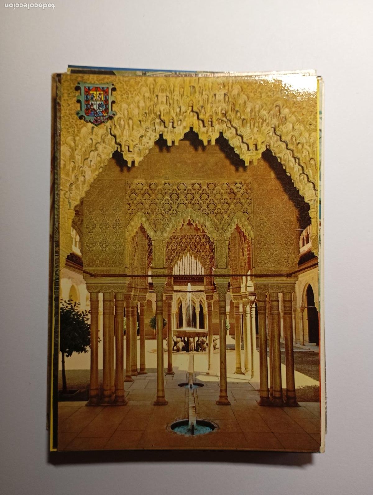 Postcards: POSTAL DE ALHAMBRA. GRANADA. PATIO DE LOS LEONES. TDKP26C
