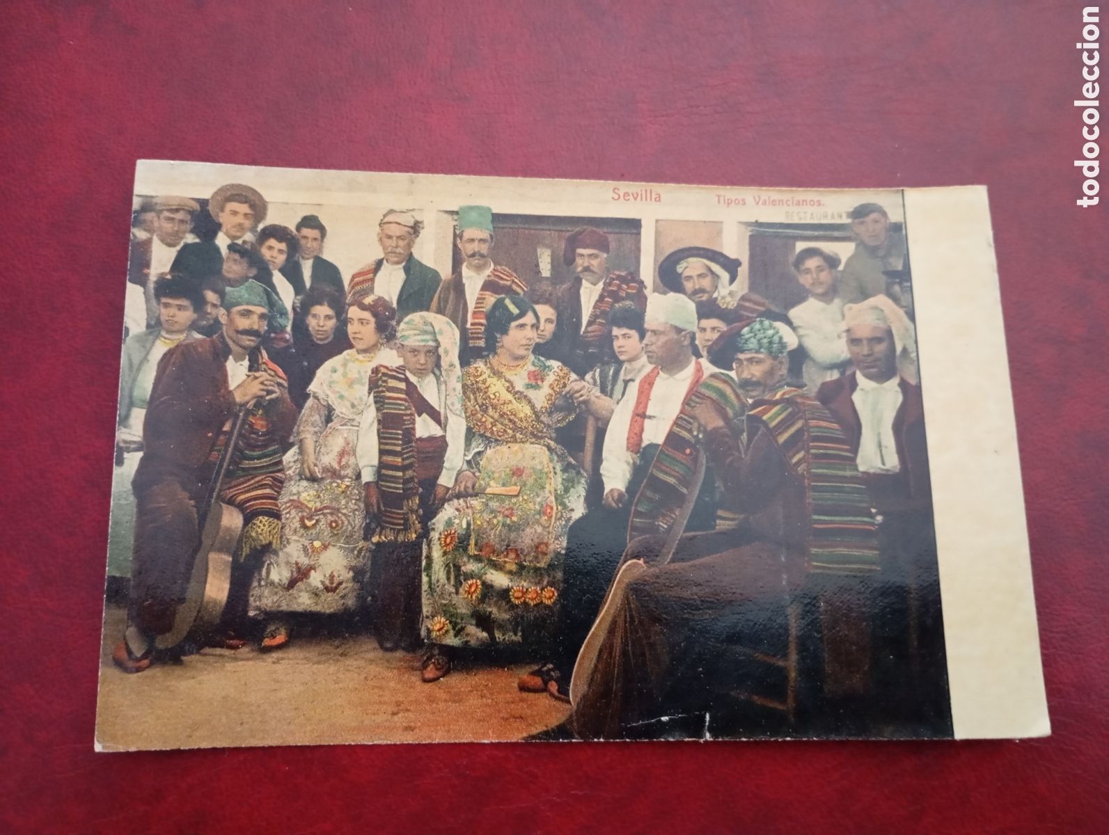 Postales: SEVILLA - TIPOS VALENCIANOS