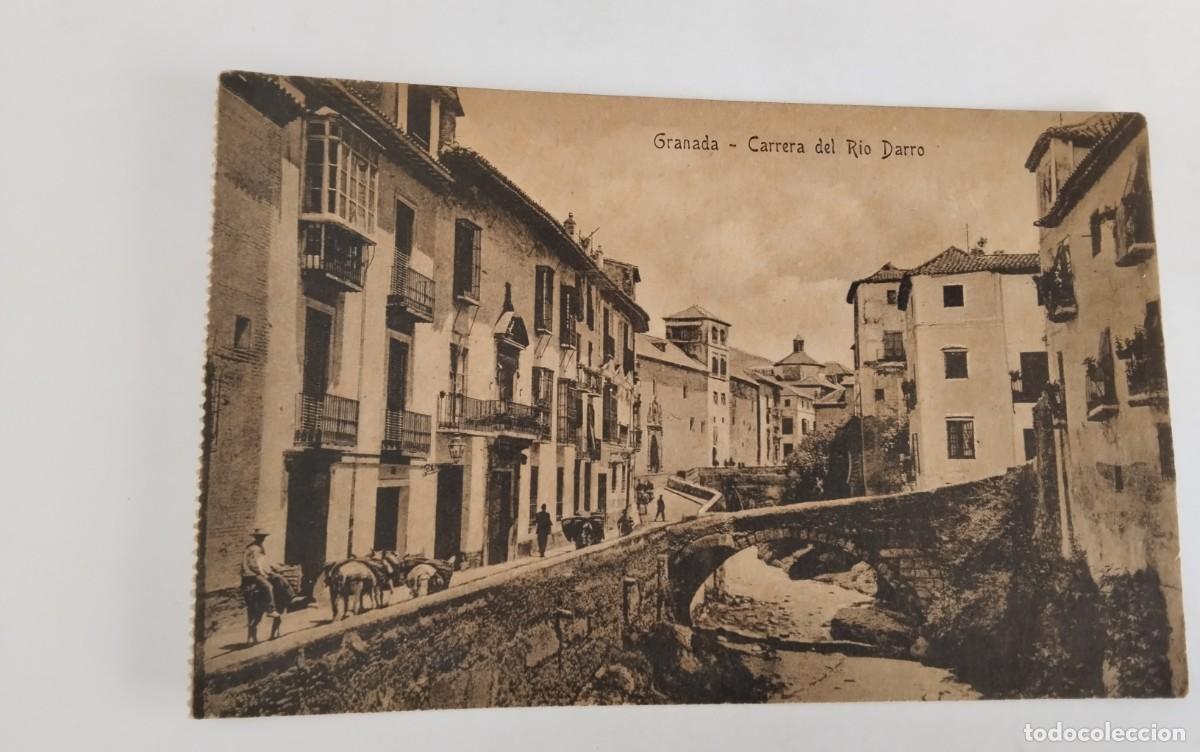 Postales: GRANADA , POSTAL ANTIGUA , BLANCO Y NEGRO - Foto 1