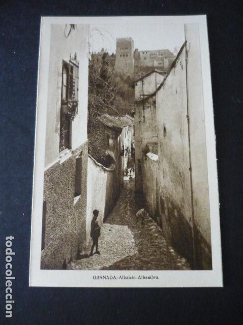 Postales: GRANADA ALBAICIN ALHAMBRA - Foto 1