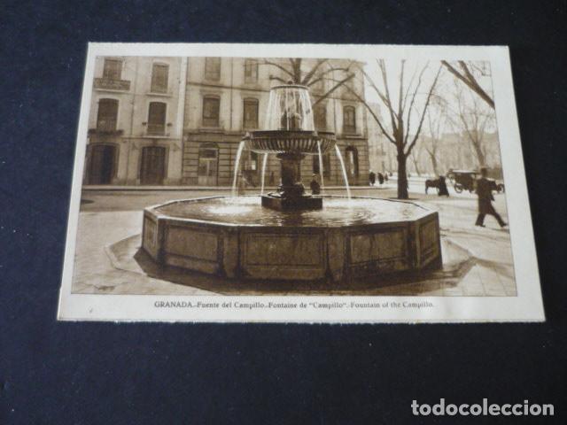 Postales: GRANADA FUENTE DEL CAMPILLO - Foto 1